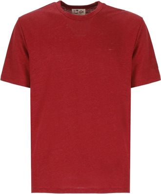 Saint Barth Hombre, Camisetas, Rojo, Talla: L