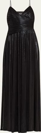 Retrofête Doss Metallic Cocktail Dress