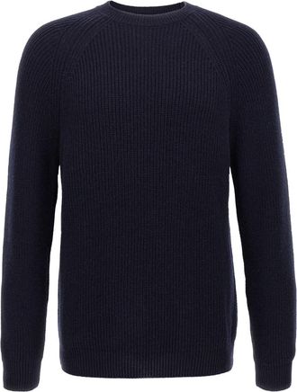 Zanone Blue Wool Sweater