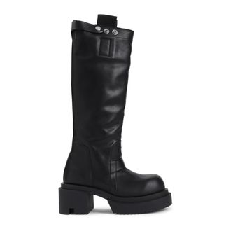 Rick Owens High Boots, female, Black, 5 1/2 UK, Black Ankle Boots for Women
