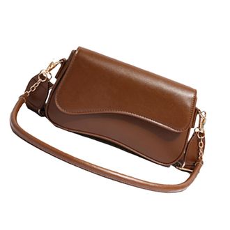 Generic Leather Bag - Modern Women Handbag, Multi Pocket Hobo Bag for Work Commute, Stylish Purse for Daily, Organizer for Wallet Phone Makeup, Lightweight Fa