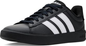 adidas Grand Court 3.0 Shoes Womens Boots Black/White/White : 10.5 B - Medium