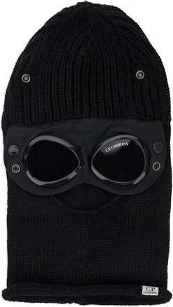 C.P. Company MERINO WOOL SKI MASK Size: OS, colour: BLACK