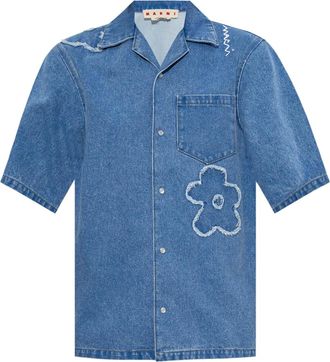 Marni Camicia a fiori - Blu