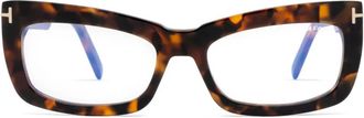 Tom Ford Eyewear Occhiali squadrati - Marrone