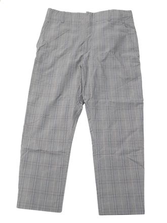 Isabel Marant Isabel Marant Etoile Plaid Trousers in Grey Cotton