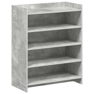 vidaXL Armario Zapatero Gris Hormig&oacute;n 73,5 X 36 X 92 Cm Vidaxl