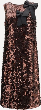 Ganni Abito midi con paillettes Woman 38