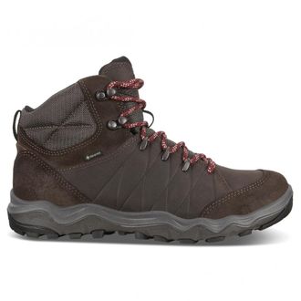 Ecco Ecco Ulterra GTX Leather Textile Mens Ankle Boots - Licorice Coffee - Size:UK 10.5-11
