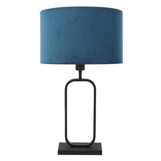 Steinhauer L&aacute;mpara De Mesa - Negro - Stang - Metal Velours Tejido - L&aacute;mpara