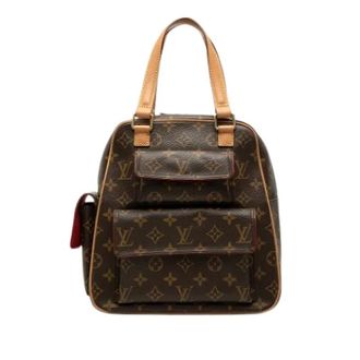 Louis Vuitton Pre-owned Excentri-Cite Handtas - Dames - Pre-owned - Bruin - Maat: ONE Size Leer