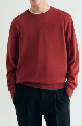 Scalpers Ribbed supita sweater in Red at Nordstrom, Size Xx-Large Eu