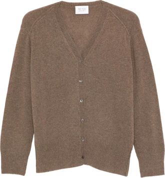 Be You buttoned cardigan - women - Fabric - M - Brown