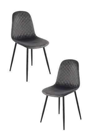 Regalos Miguel Packs Sillas Comedor - Pack 2 Sillas Boide - Gris Oscuro