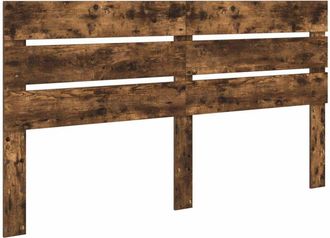 vidaXL Cabecero Roble Ahumado 200 Cm Madera De Ingenier&iacute;a Vidaxl