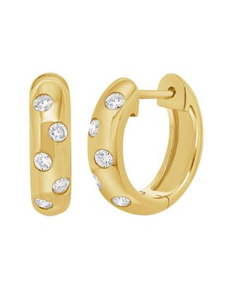 Sabrina Designs 14K 0.23 Ct. Tw. Diamond Hoops