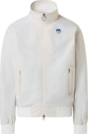 North Sails Sailor Jack Waterafstotend Stijlvol Icoon - Heren - Zomerjassen - Wit - XL - Katoen - Jassen
