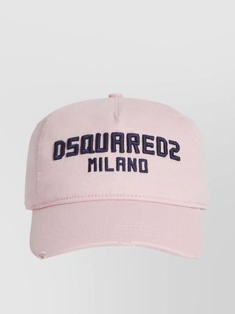 Dsquared2 structured baseball cap with curved brim