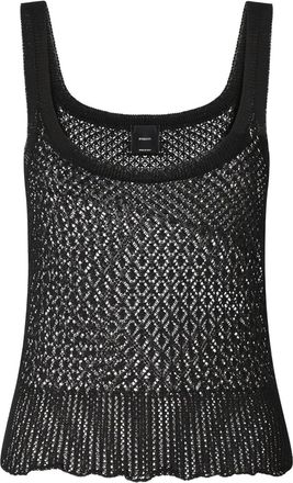 Pinko Top traforato - Nero