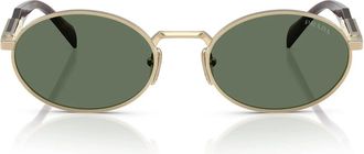 Prada Sunglasses Pr65 Zs Zvn70 L Gold/Green Women