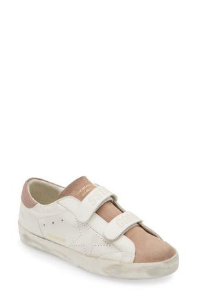 Golden Goose Old School Low Top Sneaker in White/Pink at Nordstrom, Size 10Us
