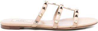 Valentino Garavani Fuchsia Rockstud Sandals