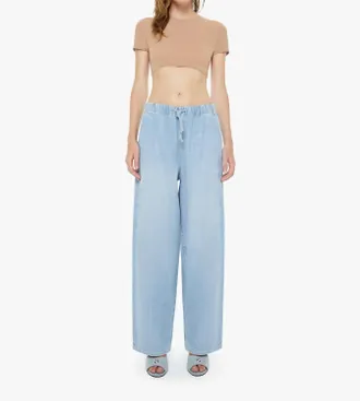 Mother Buffet Nerdy Straight Leg Jeans In Sugar Rush