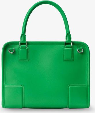 Loewe Womens Handbag Amazona 180 Green Leather Handbags Hand Bags