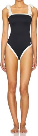 SIMKHAI Piper One Piece Swimsuit In Black Multi