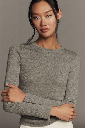 Maeve Ultra-Fine Cashmere Crew-Neck Sweater