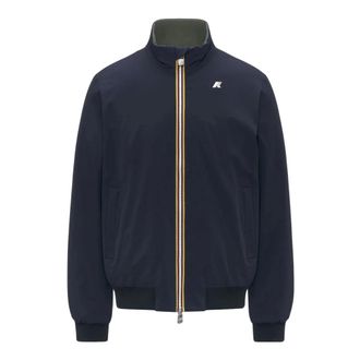 K-Way Heren, Jassen, Blauw, Maat: XL Nylon