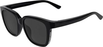 Balenciaga Zonnebril met vierkant montuur - unisex - Zonnebrillen - Zwart - 54 MM - Accessoires