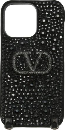 Valentino Garavani Phone Accessories, female, Black, Size: ONE SIZE iPhone 13 Pro Case