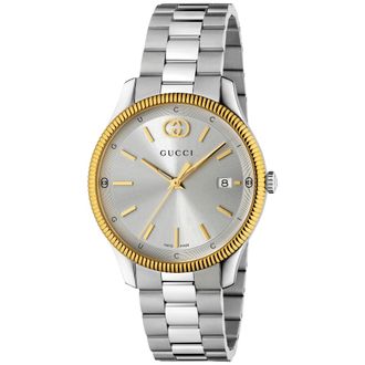 Gucci YA1264233 G-Timeless Zilveren Wijzerplaat Unisex Horloge