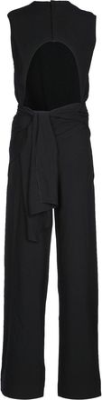 Alaia Womens Jumpsuit Black Viscose Pant Suits