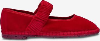 Flabelus Ballerinas aus Baumwollsamt Mafalda