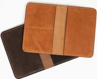 Minga London Leather Passport Holder in Brown at Nordstrom