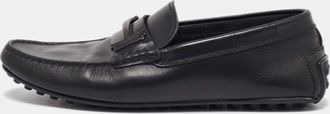 Tod's Tods Black Leather Loafers