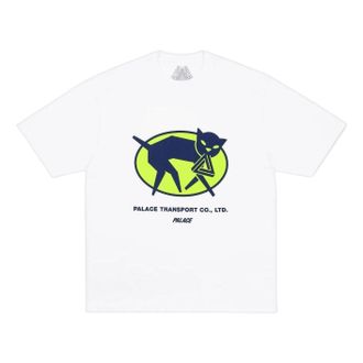 Palace Transport T-Shirt White P31TS061