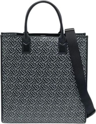 Burberry Pre-owned Tote Bags, female, Black, Size: ONE SIZE Pre-owned Vintage Tote Bag