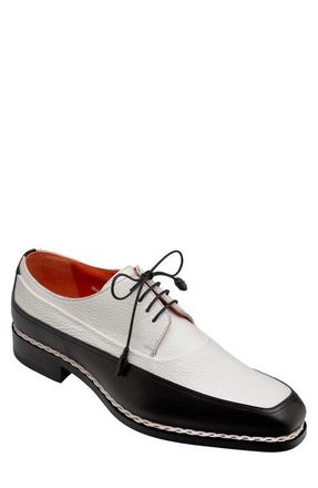 Mezlan Muro Derby in Black/White at Nordstrom, Size 8.5