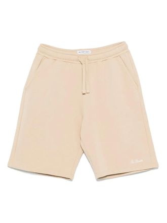 MC2 Saint Barth cotton track shorts - Neutrals