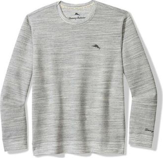 Tommy Bahama Sandstone Slub Cotton Blend Crewneck Sweatshirt in Lt Grey at Nordstrom, Size X-Large