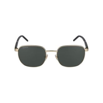 Gucci Gold Black Grey Sunglasses