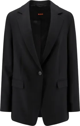HUGO BOSS Jabla Single-Breasted Blazer-Donna