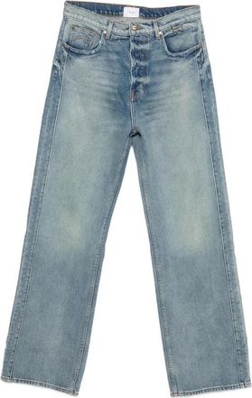 Rhude Straight Jeans - Heren - Regular Fit Jeans - Blauw - W33 - Jeans