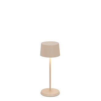 Zafferano L&aacute;mpara de mesa led arena regulable zafferano