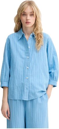 Marc O'Polo Donna, Camicette, Blu, XS, new
