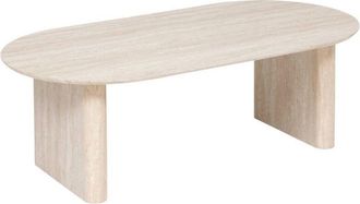 Atmosphera Mesa de centro Anaya beige 120x60x40cm Atmosphera créateur dintérieur