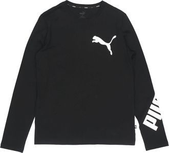 Puma Casual Long Sleeve T-Shirt Black 845979-01